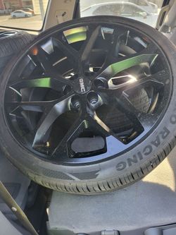 24" chevy/ gmc rims snowflake