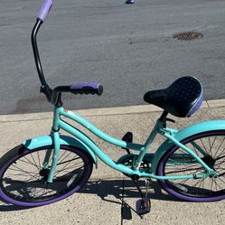 Girls Huffy beach cruiser cranbrook teal 24 inch