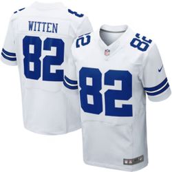 Dallas Cowboys Jason Witten Nike White On Field Jersey - Youth Medium (10/12)