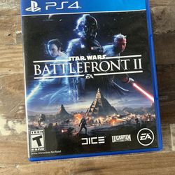 Star Wars Battlefront 2 PS4 game