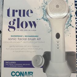 CONAIR True Glow Sonic Facial Brush Kit 