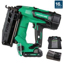 New Sealed 18V MULTIVOLT™ BRUSHLESS 16-GAUGE STRAIGHT FINISH NAILER | METABO HPT NT1865DMST