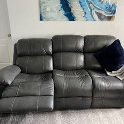 Year Old Recliner Leather Couches 