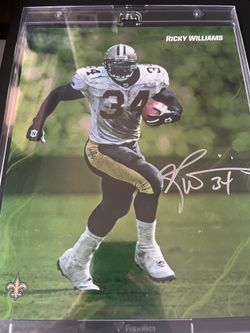 Ricky William Signed Emanate 86/99 Fanatics Coa