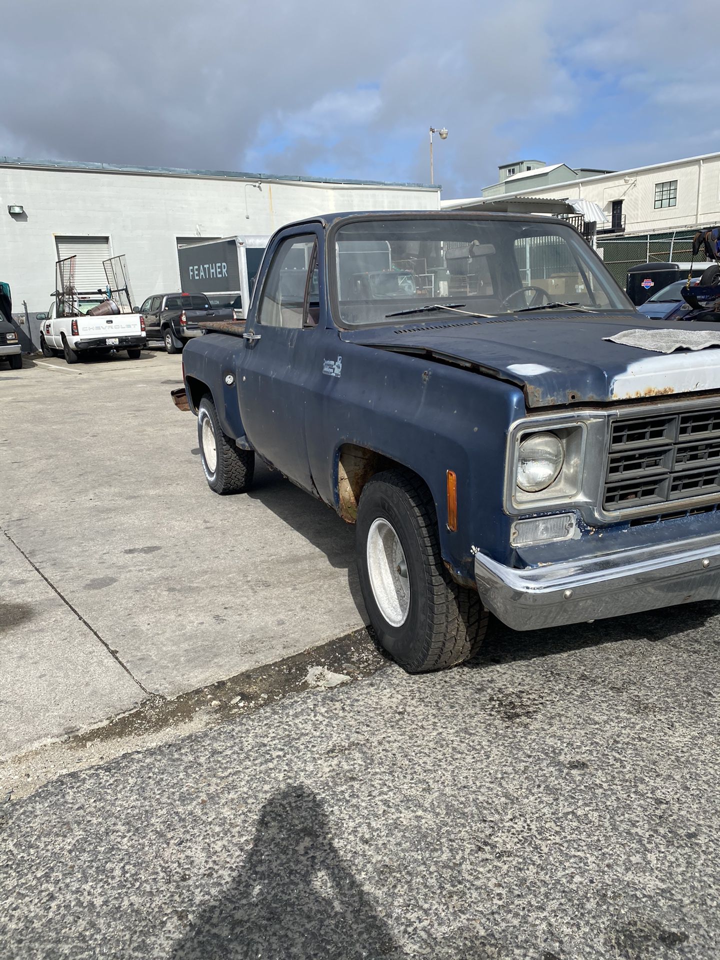 1977 Chevy pick up truck parts