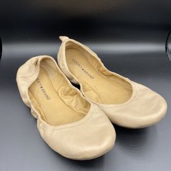 Lucky Brand ballerina flats size 10 fit a little snug