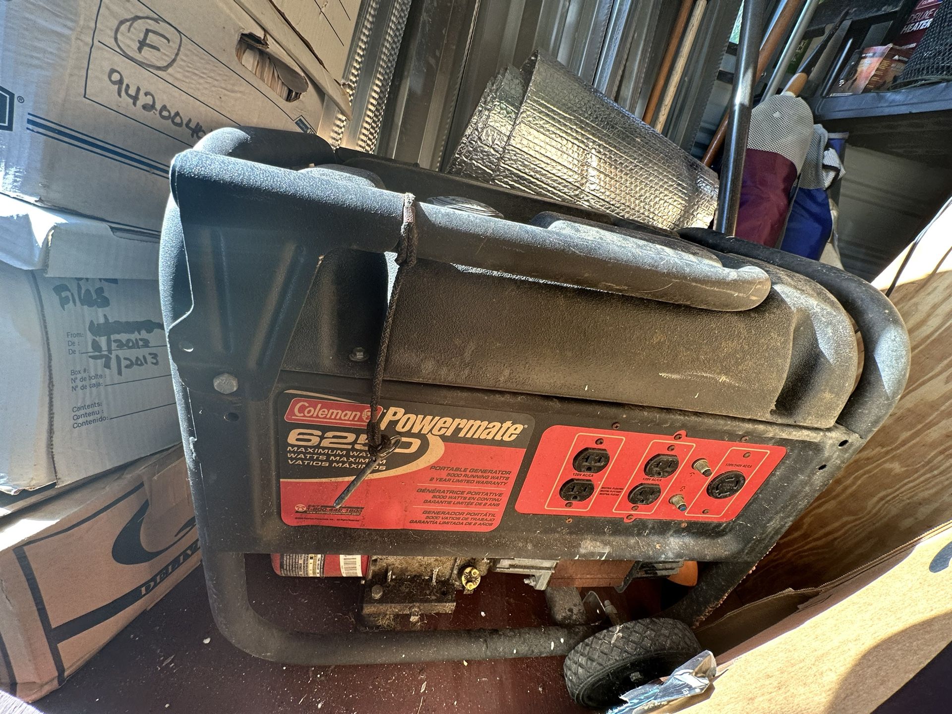 Coleman 6250 Generator