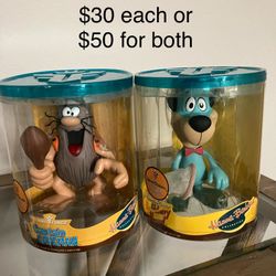 Captain Caveman, Huckleberry Hound Limited Edition Figures