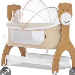 Dream On Me Cub Portable Bassinet Beige  Open box item box is damaged   INVENTORY NUMBER: 101(contact info removed)