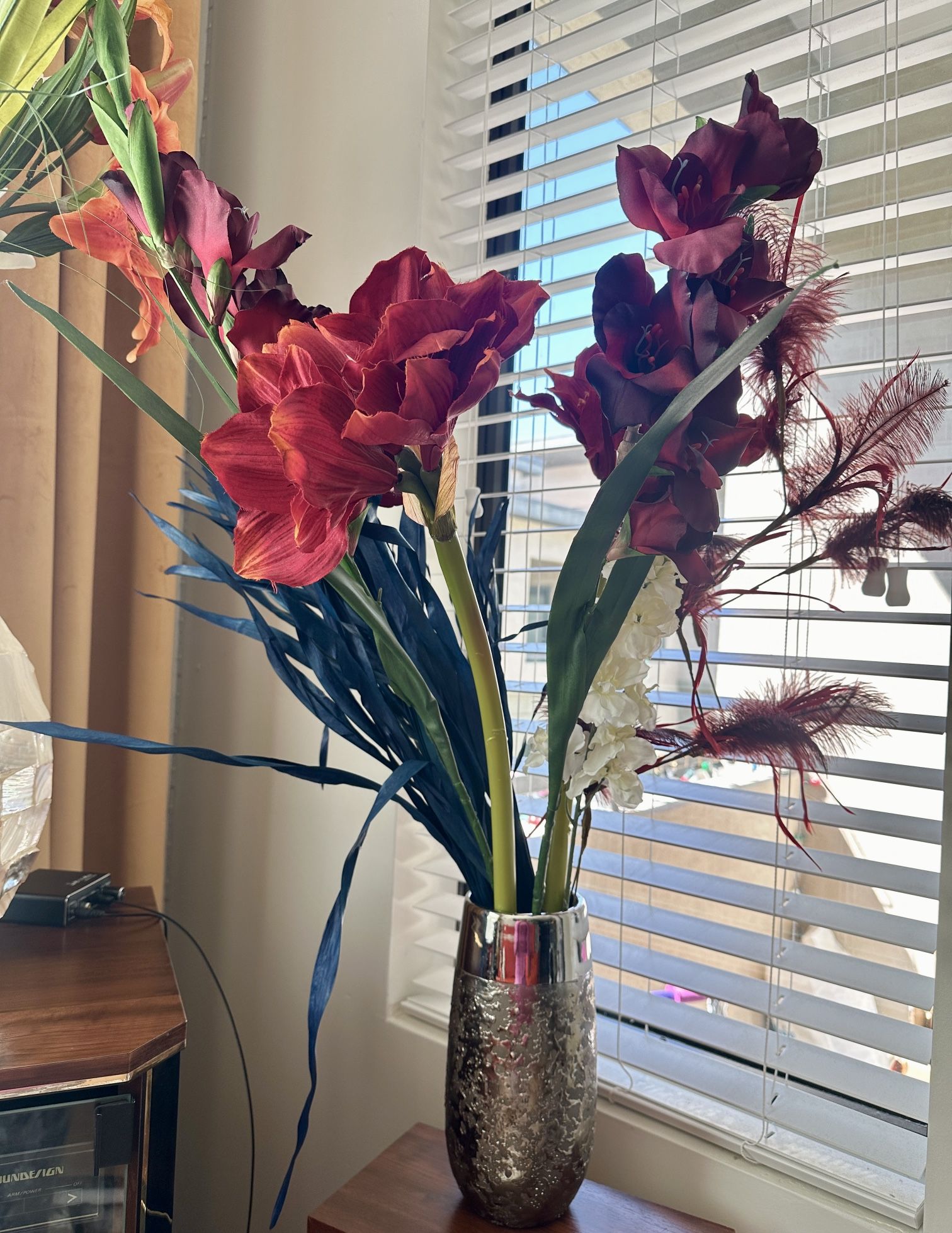 Vase & Tall Flowers 