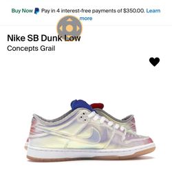 Nike X Concepts Grail