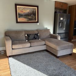 FREE DELIVERY- Ashley Furniture 2-Piece Sectional Sofa W Reversible Chaise 