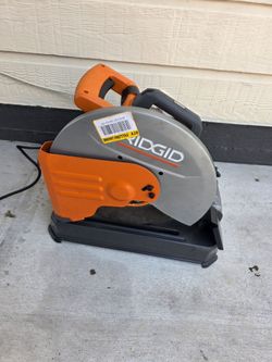 Ridgi 14 in chop saw new $120 Price FIRM// Nueva PRECIO FIRME $120