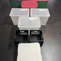 Storage Bins & Crates (BUNDLE)