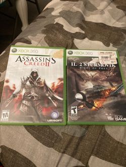 2 games for Xbox 360
