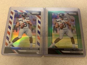 Russell Wilson Prizm cards