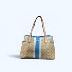 Coach Signature Stripe tote bag