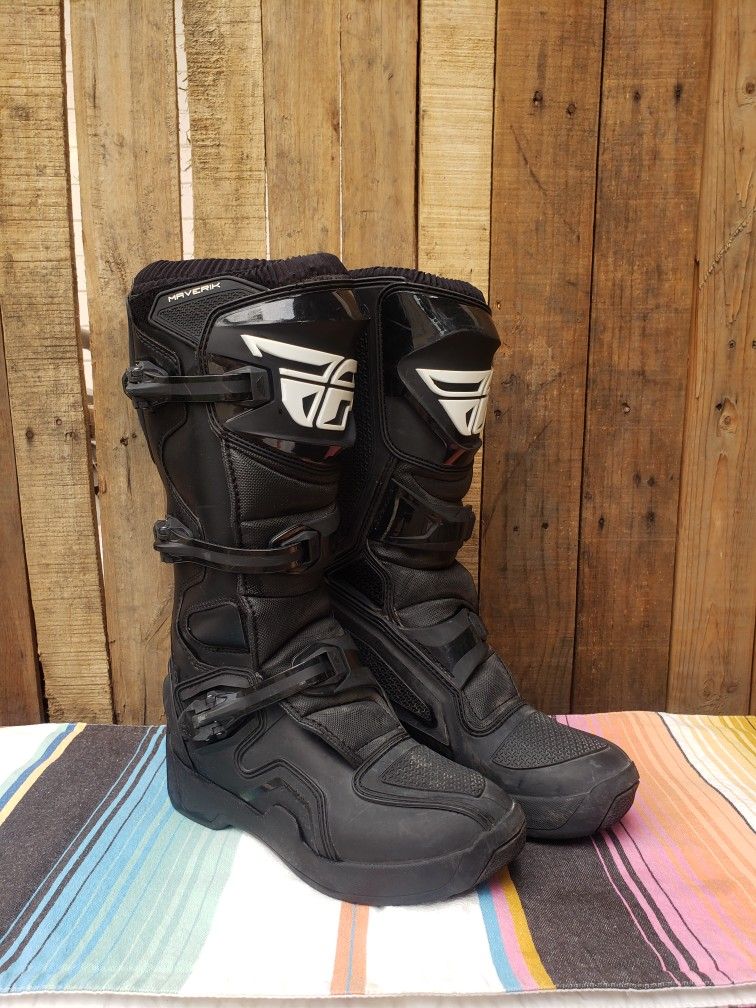 Fly Racing Maverick Boots Size 8