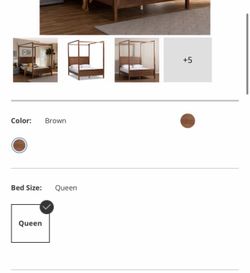 Ashley Furniture Queen Canopy Bed