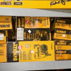 DEWALT 20 VOLT TOOLS SALE - DON'T MISS OUT! STORE OPEN EVERYDAY 6 AM - 8 PM