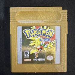 Pokemon Gold Version (Nintendo GameBoy Color, 2000)