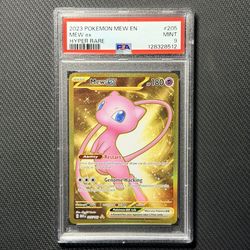 Pokemon - PSA 9 - Mew #205
