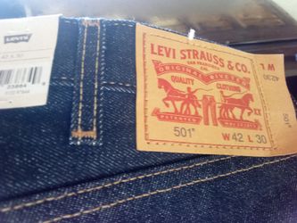 Brand new 501 Levi's never been worn never used selling all 3 pairs for $75 dollars size is in the pictures that I posted
