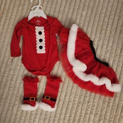 6 Months Outfit- Santa Claus 🧑‍🎄 