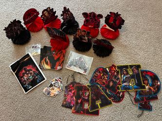 Stranger Things Unused Birthday Party Decorations- please see description
