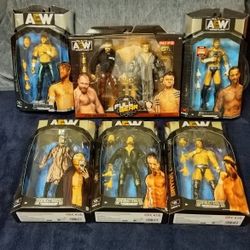 Aew Figures Lot New
