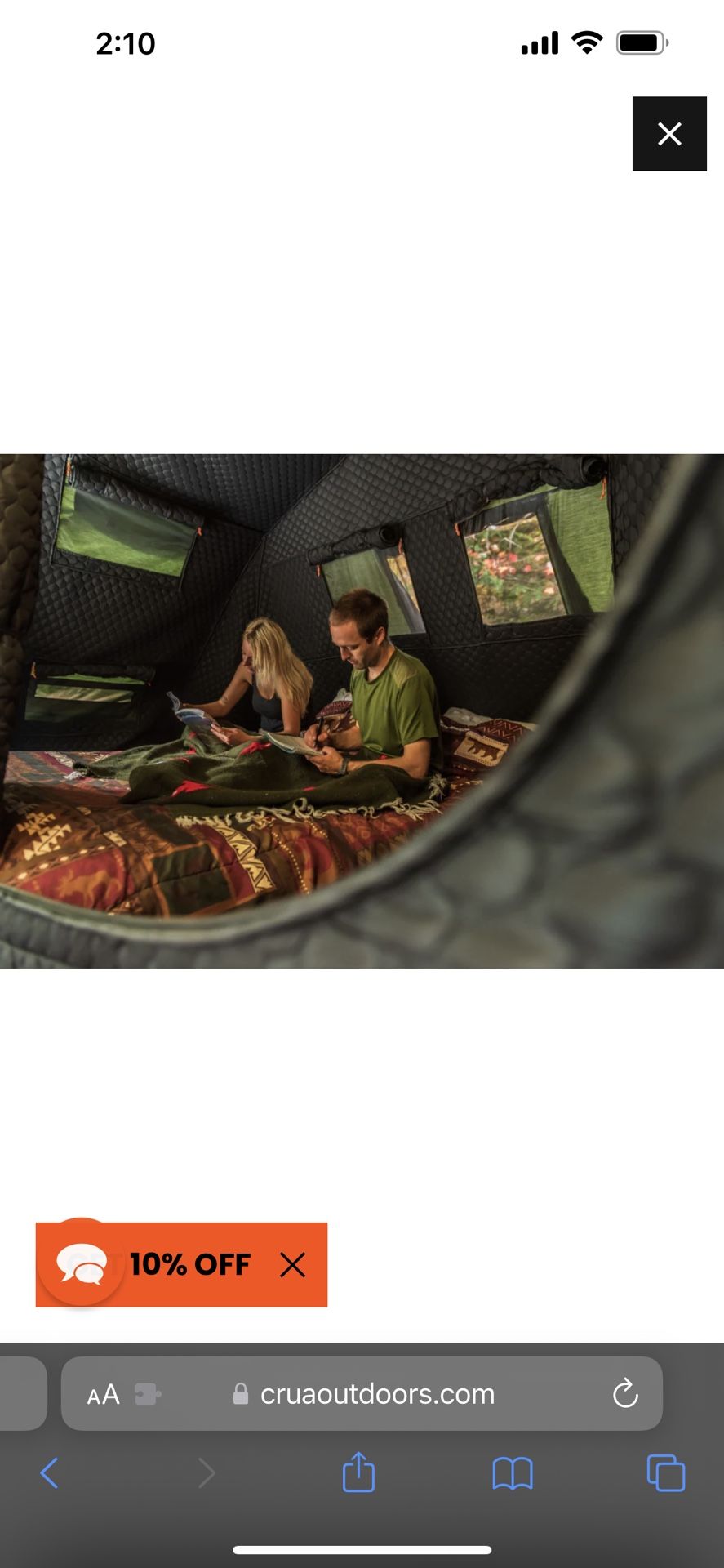 Crua Loj (6 Person Tent)