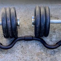 (YES STILL AVAILABLE) Weights, Bars and Collars 