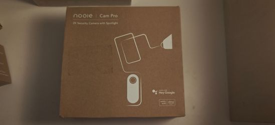 NEW Nooie Pro Cam 2K Wireless Security Camera Kit + Base Station (NIB)