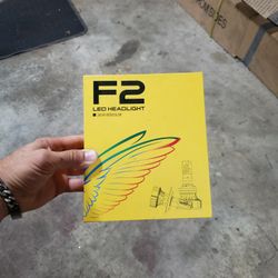 F2 LED Replacement Headlight Bulb Set 