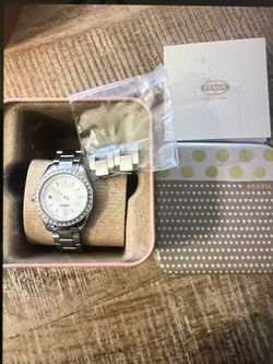Silver Women’s Fossil Watch