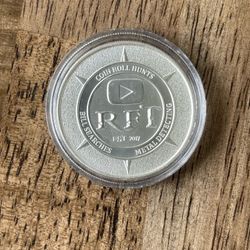 Limited Edition RFT Channel 1 oz .999 Fine Silver Coin 30 of 250