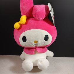 Sanrio Hello Kitty Easter Stuffed Animals Toy Dolls 9" My Melody Cute Hot Pink