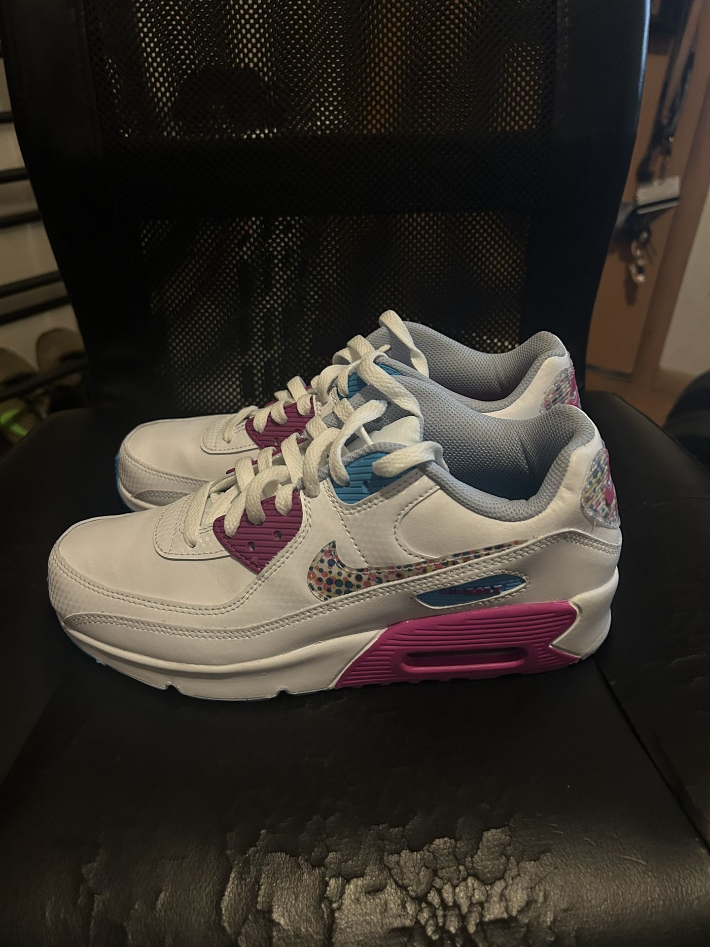 Nike Air Max 90 Leather Se GS Bright Colors