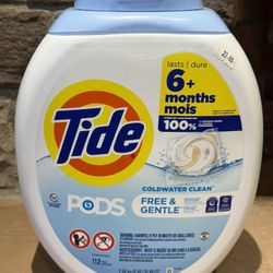 Tide Pods Free and Gentle 