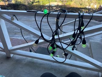 Heavy duty 25 party lights yellow light or changing colour blue red or green blinking or steady