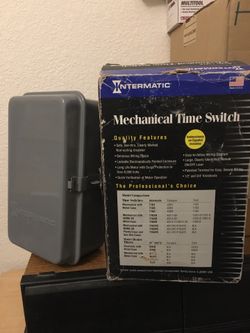 Intermatic T101R SPST 120 Volt Raintight NEMA 3R $25