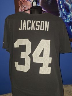 Nike Bo Jackson #34 Raiders NFL T-Shirt