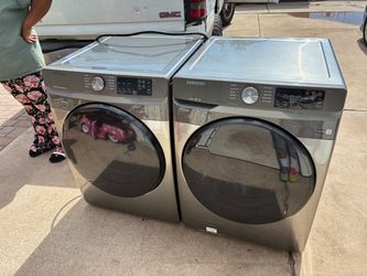 Samsung Front Load Washer and Dryer Set