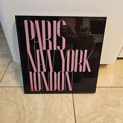 PARIS ,NEW YORK ,LONDON FRAMED PICTURE  