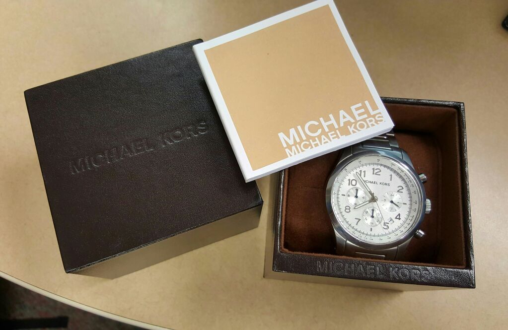 Used Men s Michael Kors watch mk 8036 authentic for Sale in Charlotte NC OfferUp