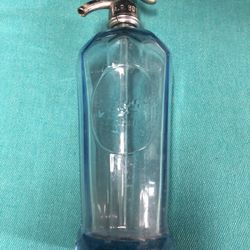 Vintage Seltzer Bottle 1935 Czechoslovakia Stamped On Bottom