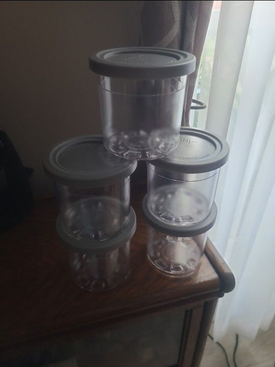 5 Ninja Creami Pint Canisters