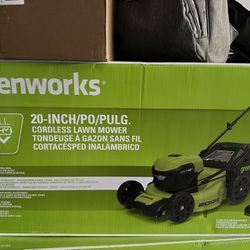 Greenworks 48V Lawn Mower New