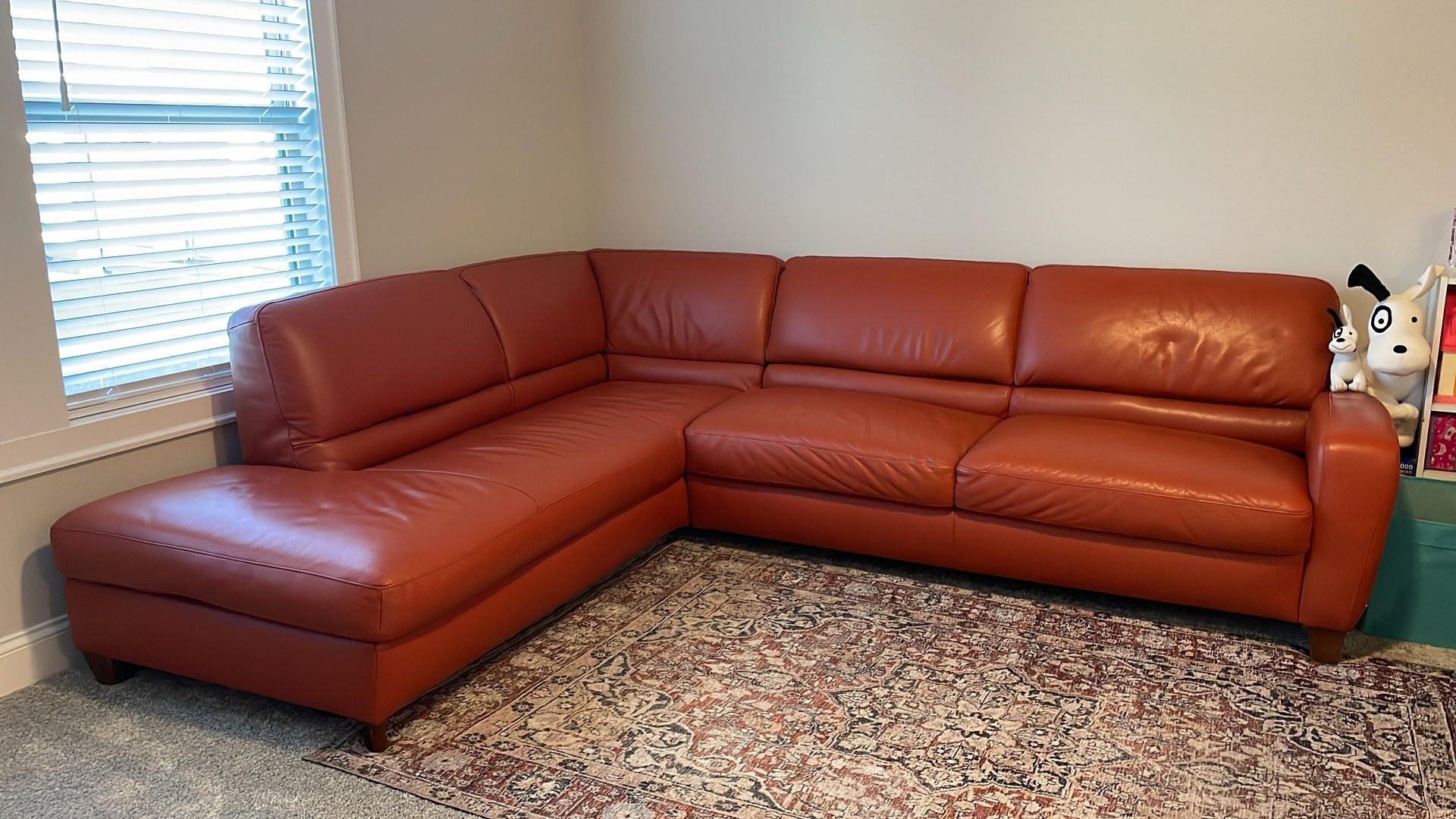 Real Italian Leather sofa