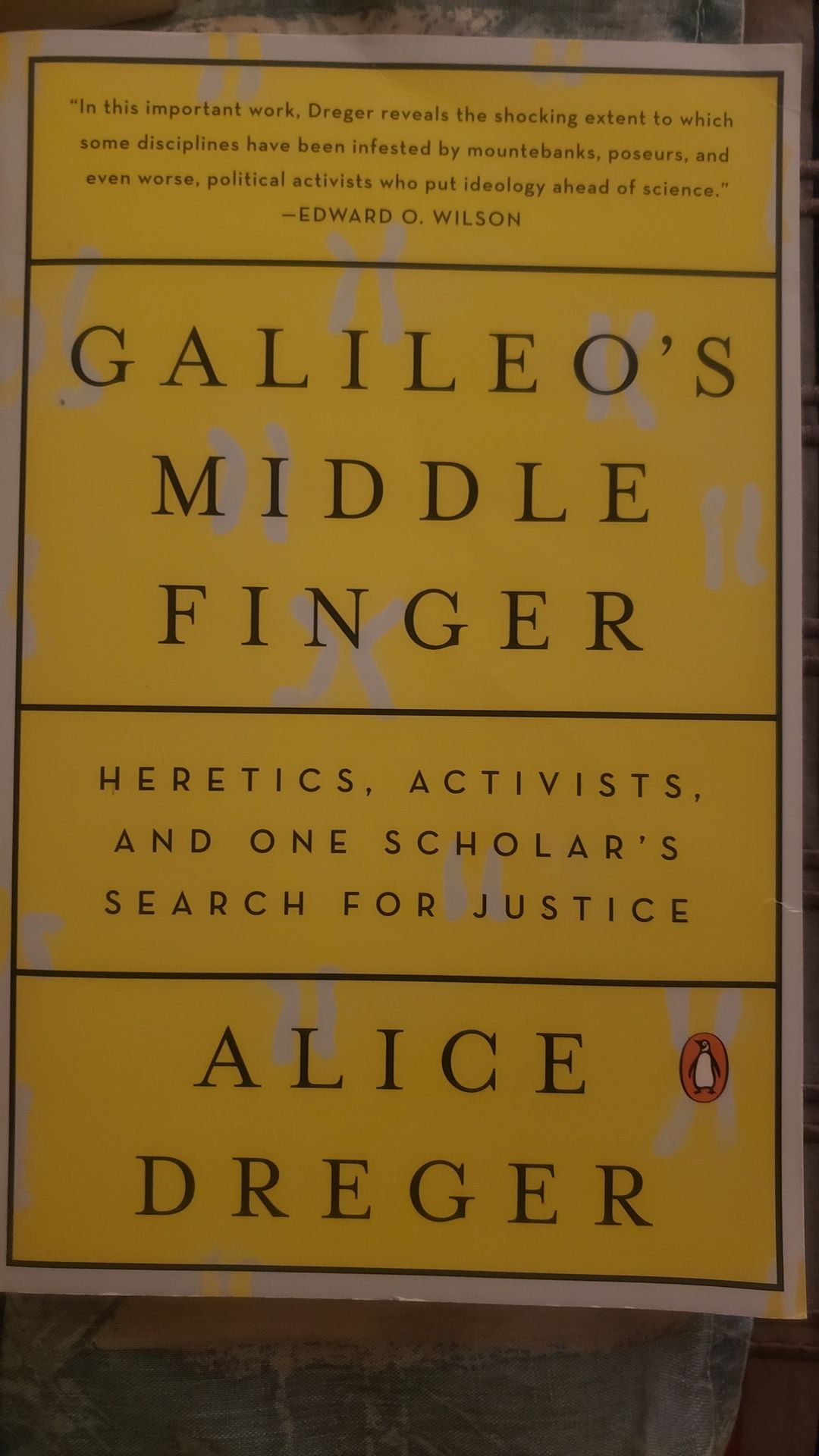 Galileo's Middle Finger